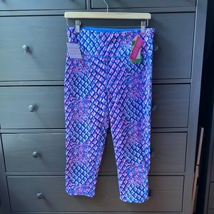 Lily Pulitzer Cropped Legging, Size L